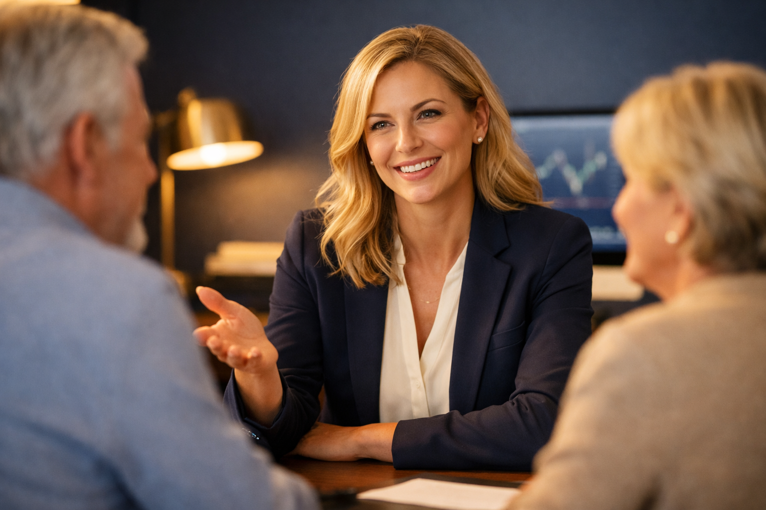 Personalized retirement consultation session at 40 Quarter Coach